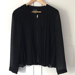 club monaco pleated jacket size M